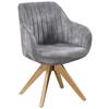 ŽIDLE S PODRUČKAMI RELAX - šedá/barvy buku, Moderní, dřevo/textil (60/82/62cm) - Mömax