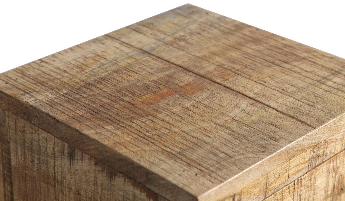 STOLEK NA KVĚTINY EVEREST -EXKLUSIV- - přírodní barvy, Natur, dřevo (30/75/30cm)