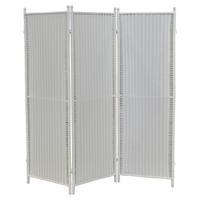 Paravent Paravent - Weiß, MODERN, Metall (183/183cm) - Gardenson