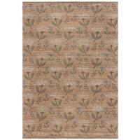 Juteteppich Arriana Jute Floral N 200x290 - Naturfarben, Basics, Textil (200/290cm)