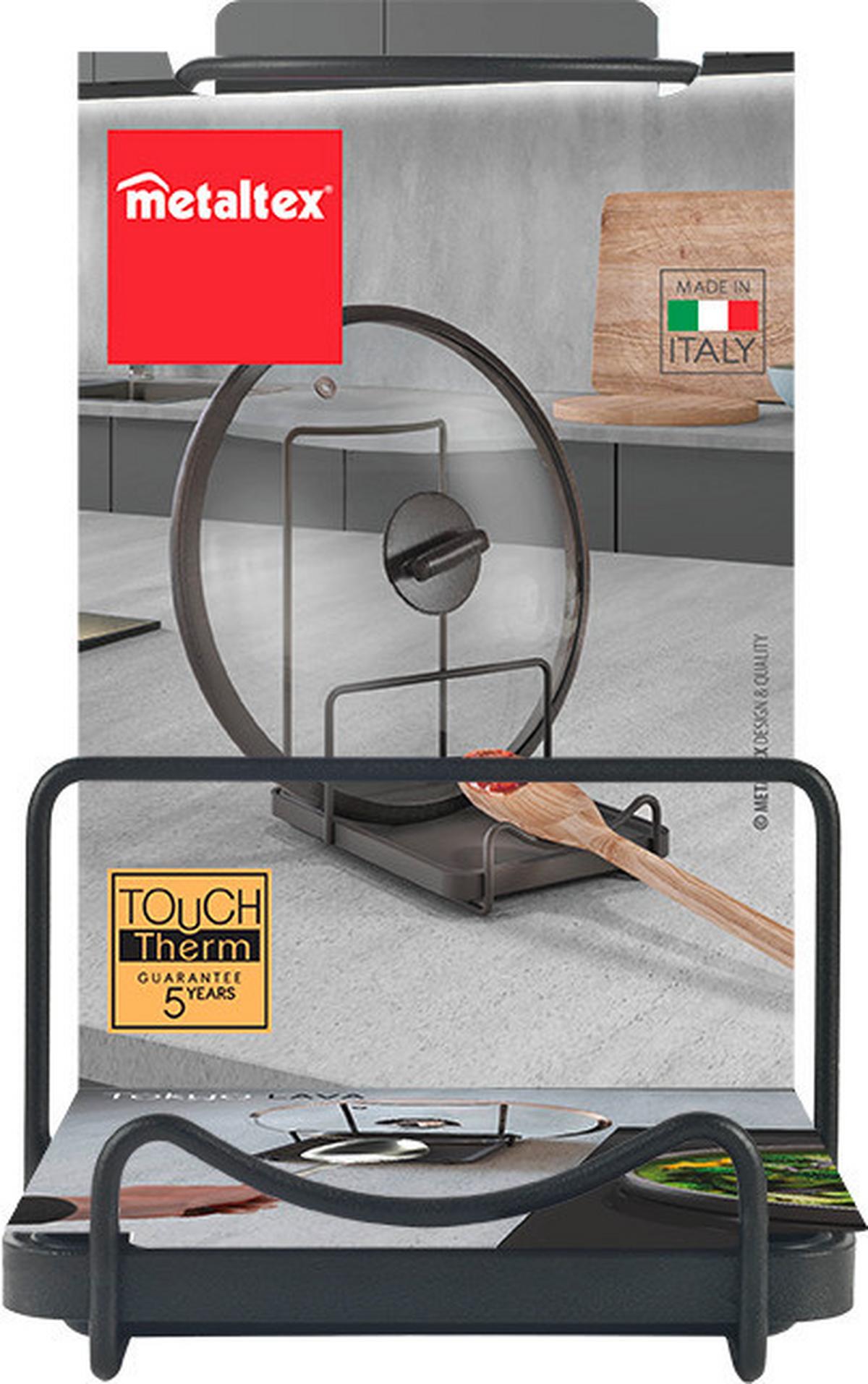 Deckelhalter Tokyo Lava Deckel- Und - Schwarz, Basics, Metall (17/12/19cm)