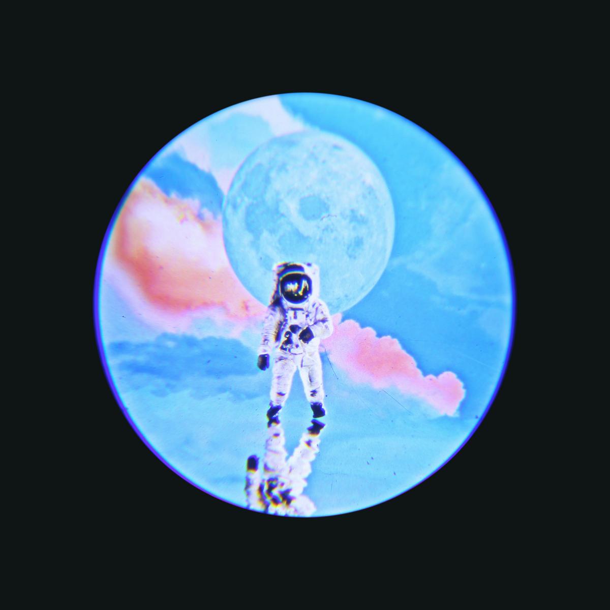 Led-dekoleuchte Mit Usb Kabel - Blau/Rot, Trend, Kunststoff (9,5/7/18,5cm) - Globo