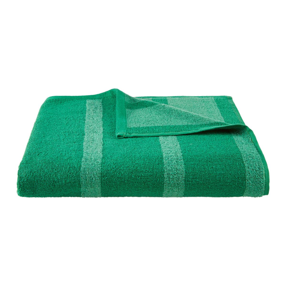 Strandtuch Beach - Grün, MODERN, Textil (75/150cm) - Luca Bessoni