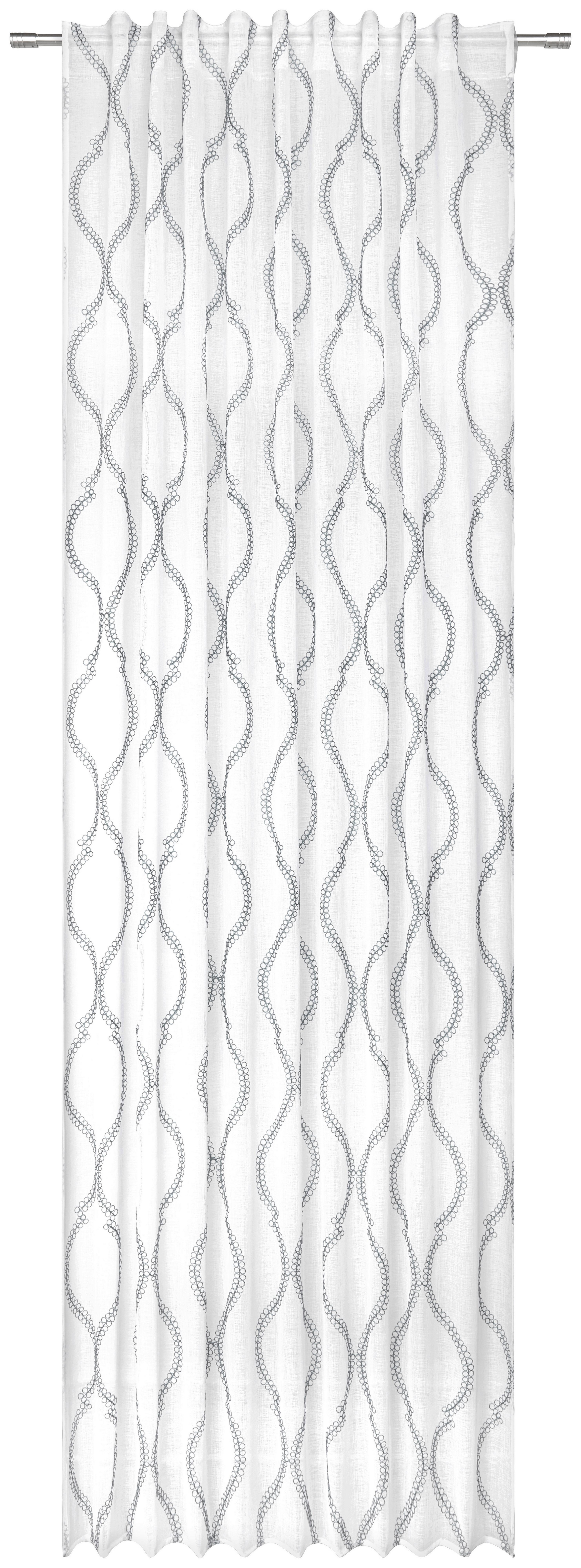 Hotový závěs Orie, 135/255cm, šedá - šedá, Moderní, textil (135/255cm) - Modern Living
