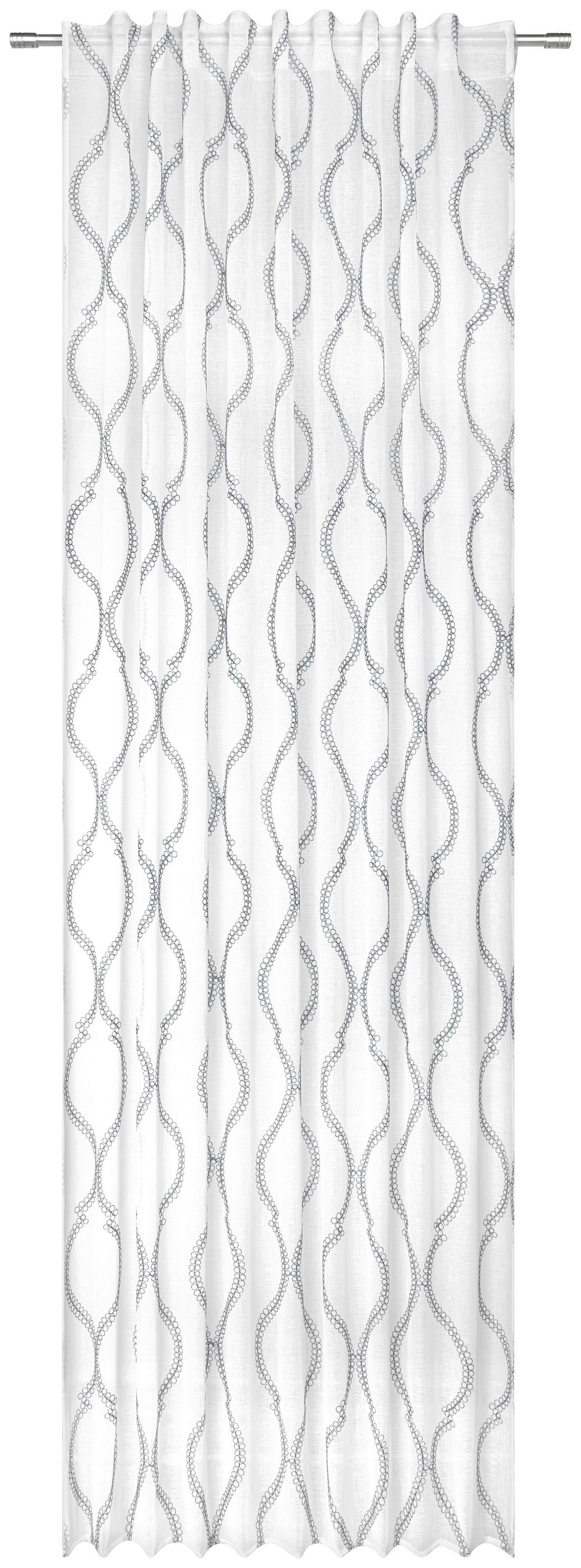 Hotový závěs Orie, 135/255cm, šedá - šedá, Moderní, textil (135/255cm) - Modern Living
