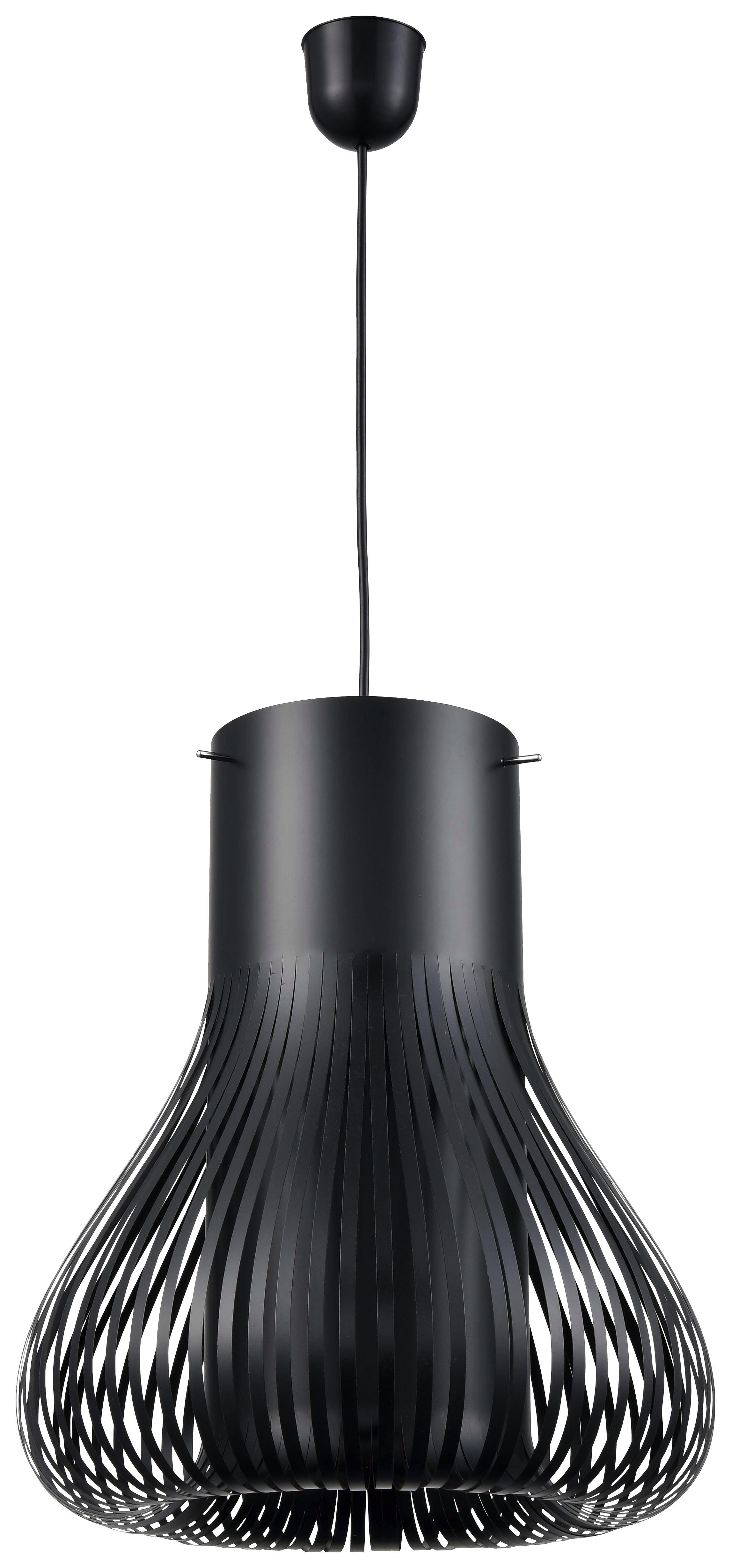 Függőlámpa Veronika - Arany/Fekete, modern, Műanyag (33cm) - James Wood