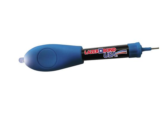 Flüssigkunststoff mit Uv Licht Lazer Bond USA ™ - Blau/Schwarz, Kunststoff (13,3/0,24/0,38cm) - Mediashop Flüssigkunststoff mit Uv Licht Lazer Bond USA ™ - Blau/Schwarz, Kunststoff (13,3/0,24/0,38cm) - Mediashop