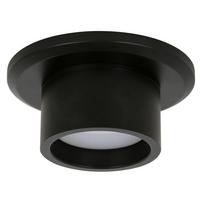 Led-spot Für Deckenventilator Radar Schwarz - Schwarz, Basics, Metall (15/7cm) - P & B