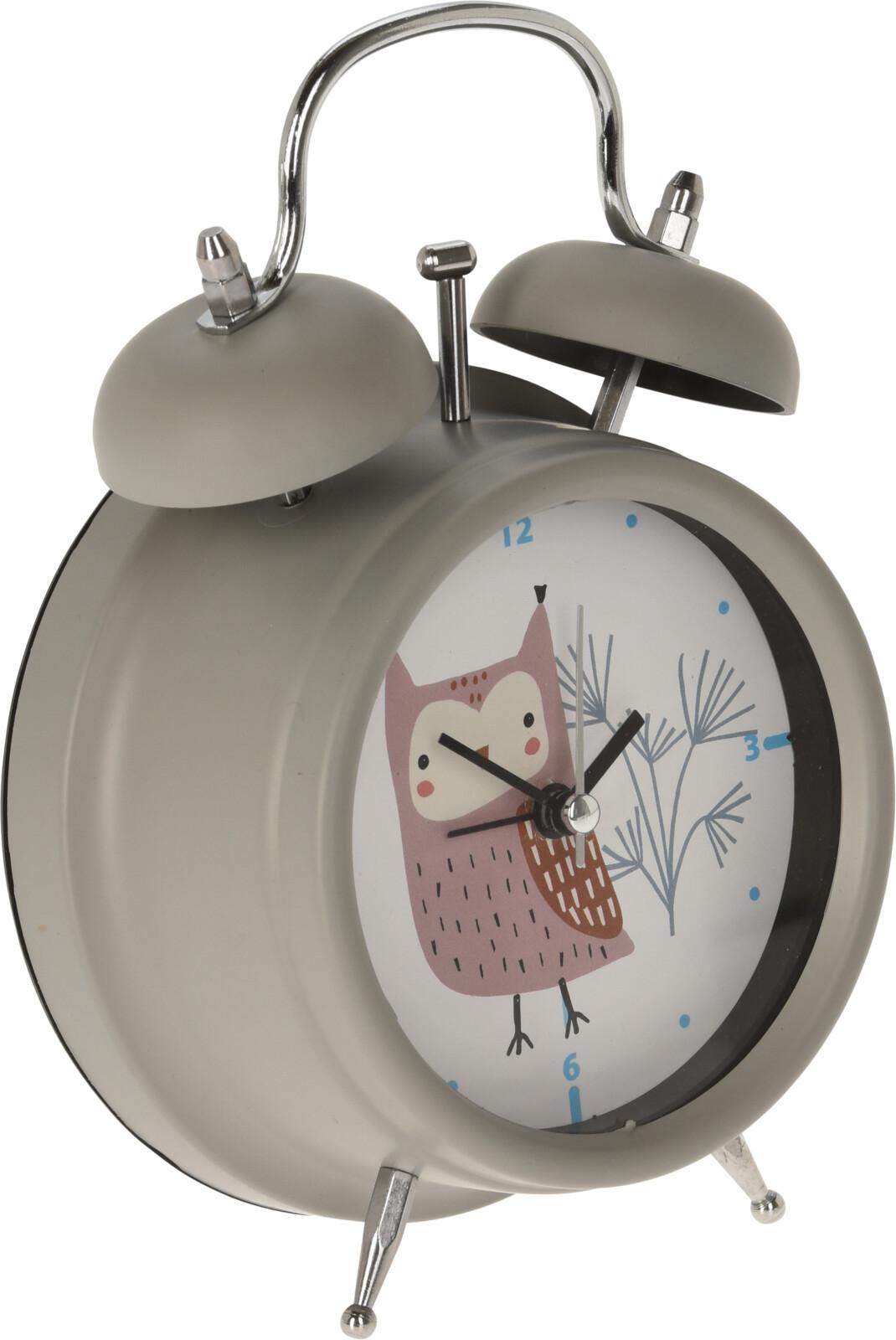 Ébresztőóra Alarm - műanyag (12/6/17cm)