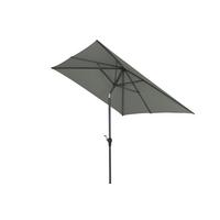 Sonnenschirm BxHxT 250x238x200 cm Anthrazit/Olivgrün - Anthrazit/Olivgrün, KONVENTIONELL, Textil/Metall (250/200cm) - Siena Garden