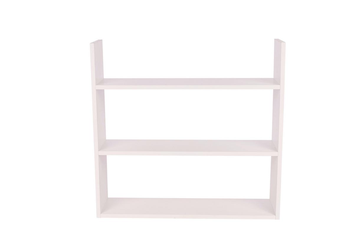 WANDREGAL Hannah Weiß B: 70cm - Weiß, Basics, Holzwerkstoff (70/18/67cm)
