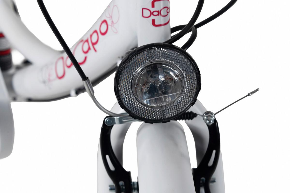Kinderfahrrad 20 '' DaCapo weiß - Weiß, Basics, Metall (25/140/60cm)