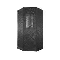 Infrarotkabine Tragbare Infrarotkabine - Schwarz, KONVENTIONELL, Kunststoff (90/190/90cm) - Sanotechnik