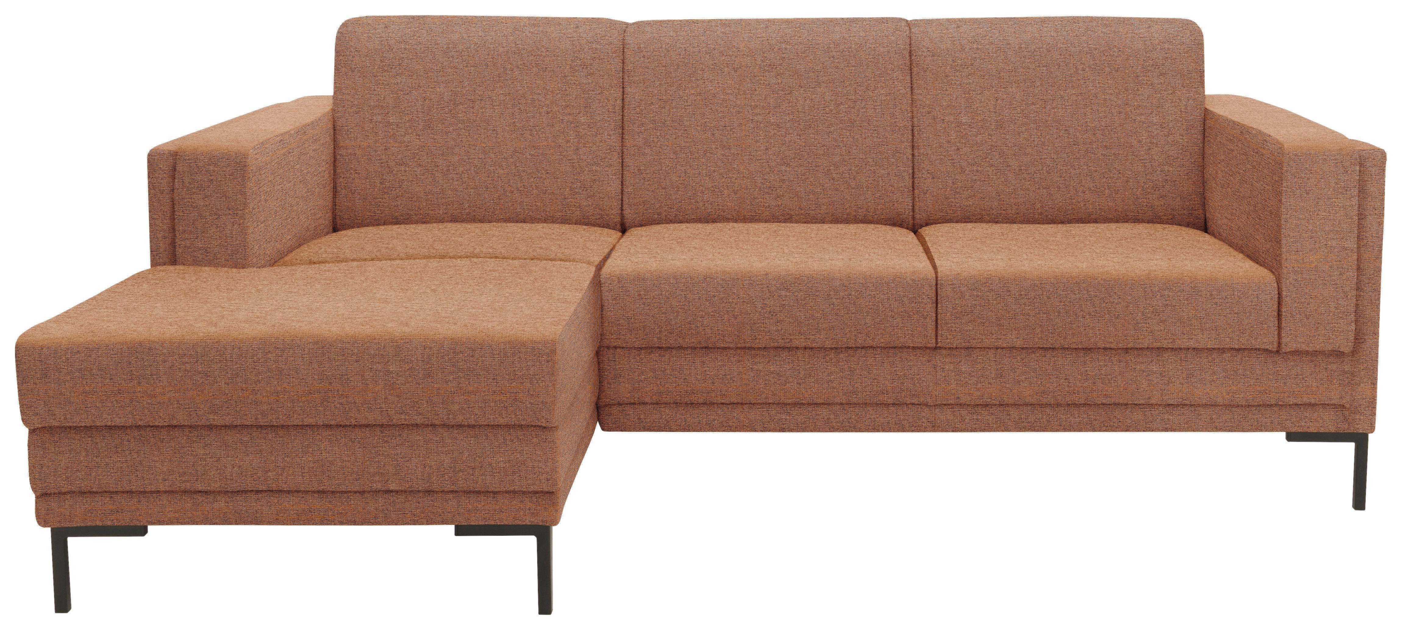 Ecksofa Looks Vii - Messingfarben/Schwarz, Design, Textil (214/146cm) - LOOKS by W.Joop
