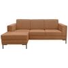 Ecksofa Looks Vii - Messingfarben/Schwarz, Design, Textil (214/146cm) - LOOKS by W.Joop