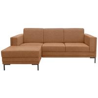 Ecksofa Looks Vii - Messingfarben/Schwarz, Design, Textil (214/146cm) - LOOKS by W.Joop