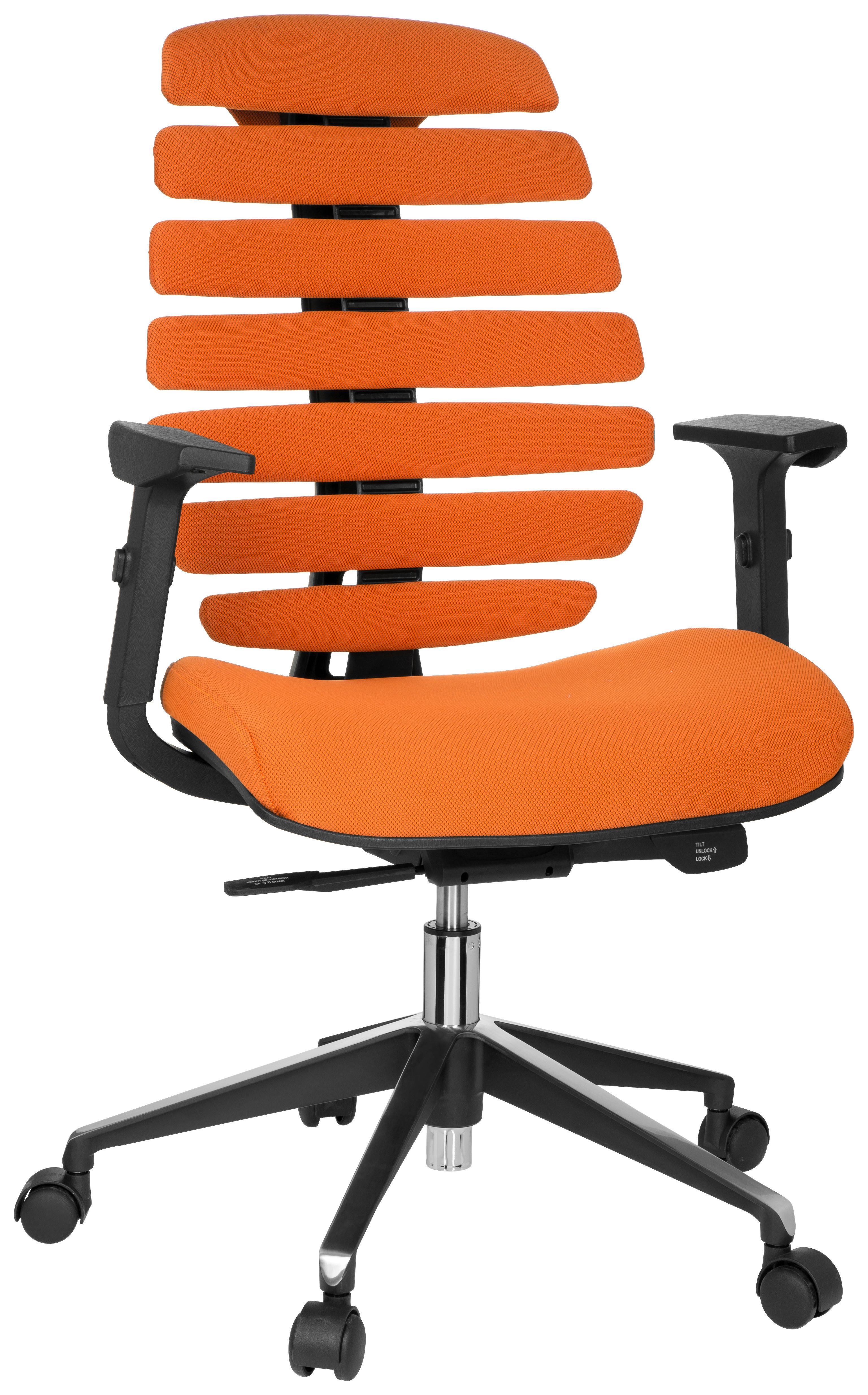 Drehstuhl Ergo Line II Orange