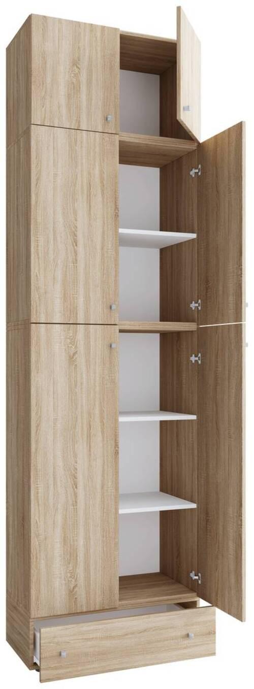 Aktenschrank Lona Eiche Dekor B: 70 cm - Sonoma Eiche, MODERN, Holzwerkstoff (70/240/39cm) - MID.YOU