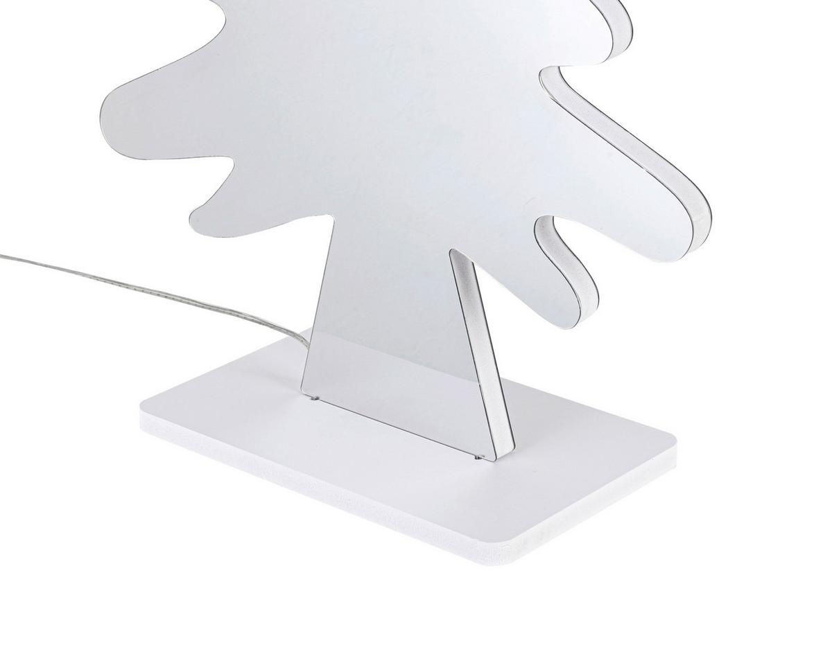 DEKORAČNÍ LED SVÍTIDLO TANNE - bílá/barvy chromu, Design, plast (31,5cm) - Mömax