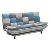 Schlafsofa Mit Bettkasten Patch, Mischgewebe - Blau/Schlammfarben, Basics, Holzwerkstoff/Textil (188/90/89cm) - MID.YOU