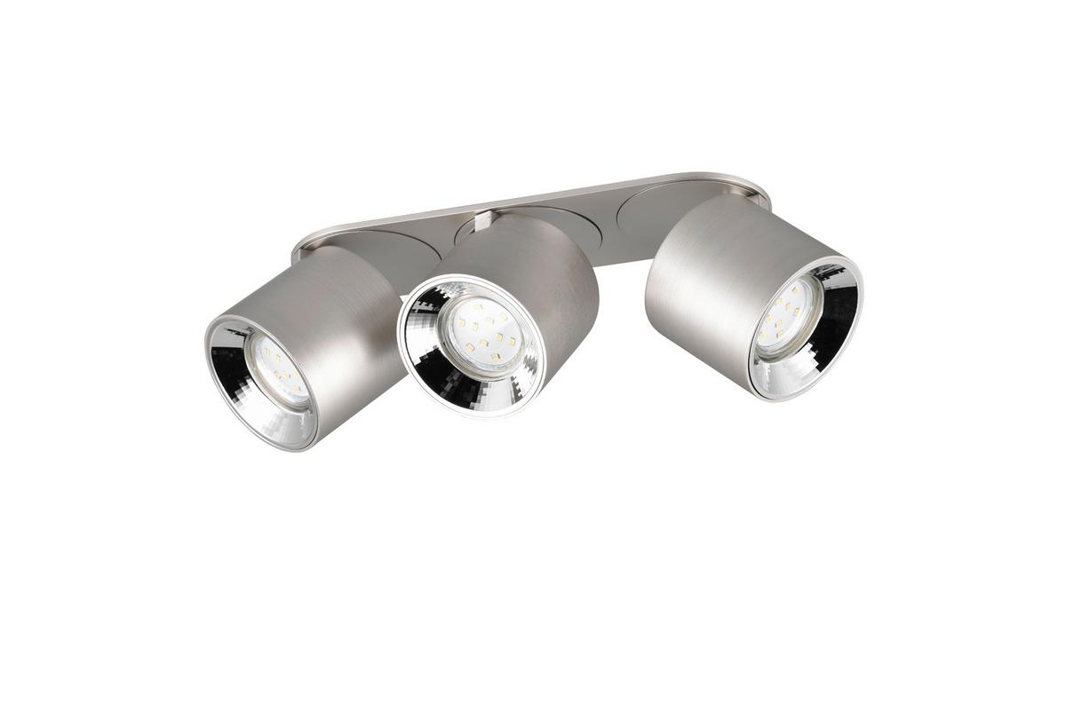 Strahler 651000307 Guayana - Nickelfarben, Basics, Metall (27,3/12/8,7cm) - Trio Leuchten