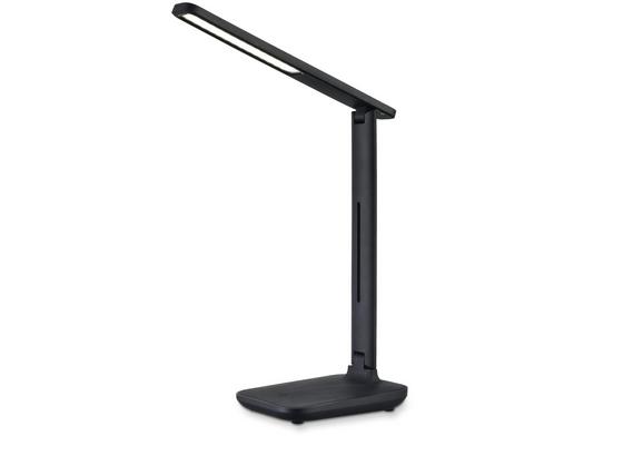 Lampa Na Písací Stôl Denise - čierna, Štýlový, plast (35cm) Lampa Na Písací Stôl Denise - čierna, Štýlový, plast (35cm)