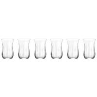 Teeglas klar Artur 6er-Set, je ca. 115 ml - Transparent, Basics, Glas (5.7/8.3cm)