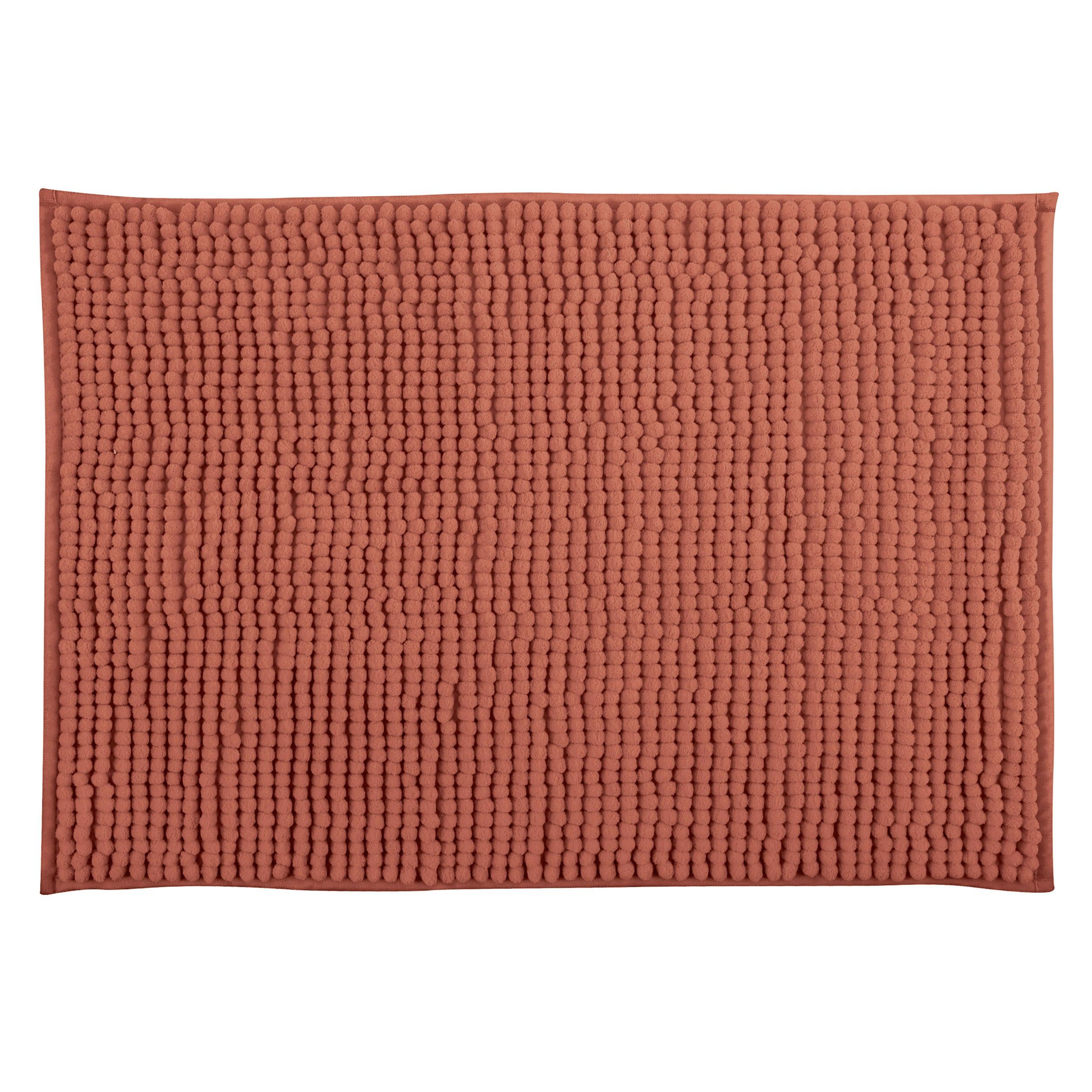 BADEMATTE CHENILLE TERRACOTTA - Terracotta, Basics, Textil (50/80cm) - MSV