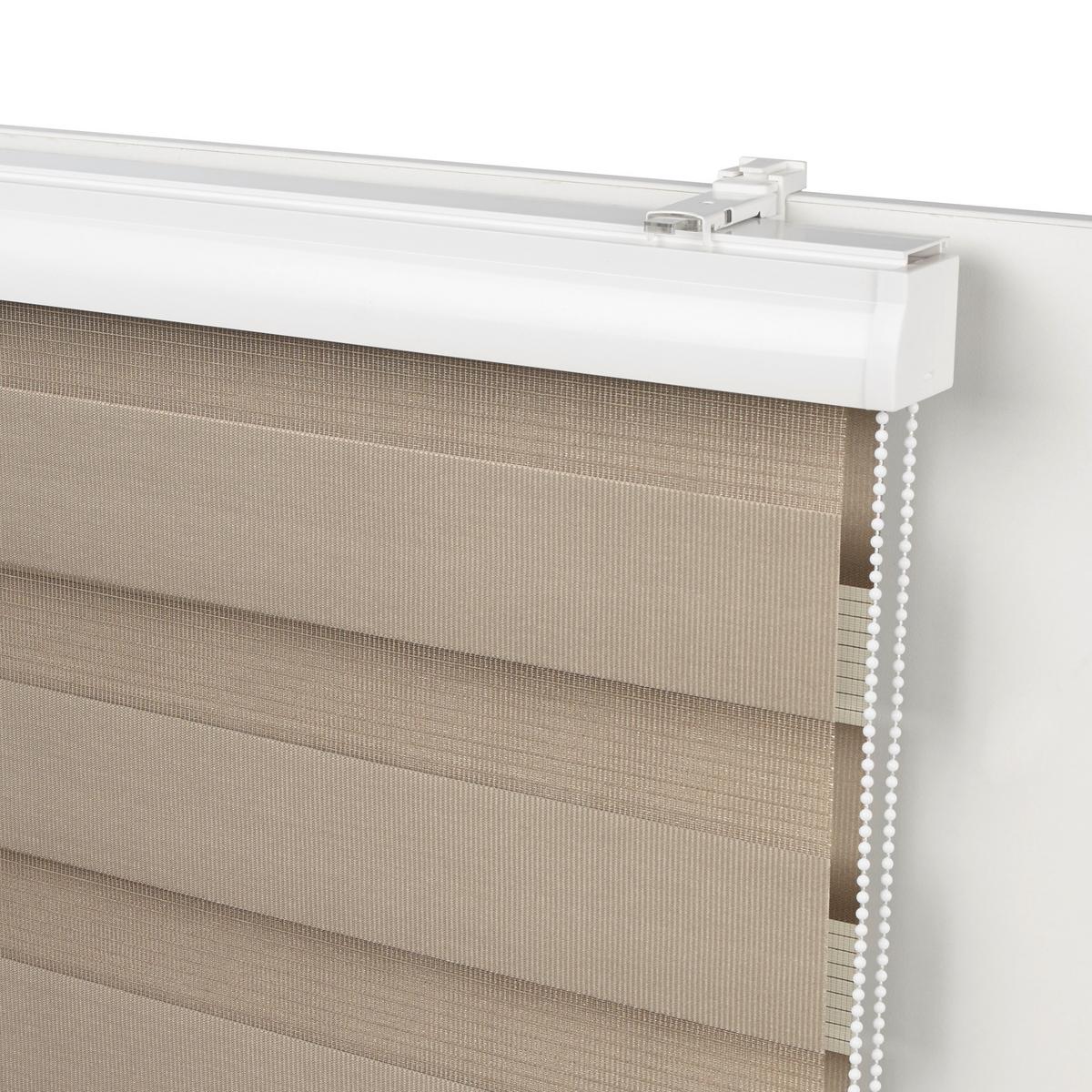 Duoroleta Thomas, 60/160cm, šedohnědá - šedohnědá, textil/plast (60/160cm) - Premium Living