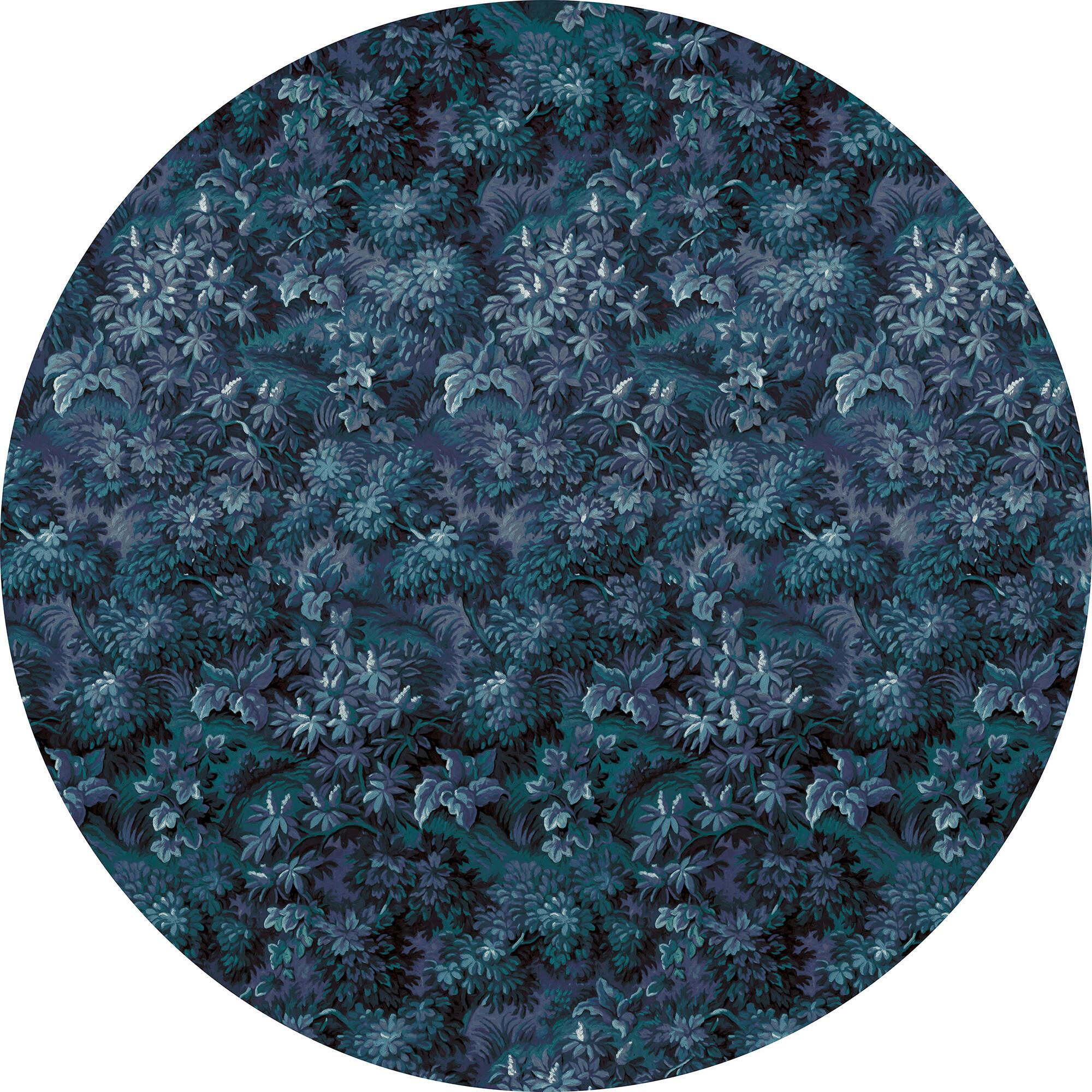 Fototapete D1-038 Azul - Blau/Weiß, Trend (125cm)