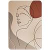 Akustick panel Hnedá/béžová - hnědá/béžová, textil (60/90cm) - Premium Living