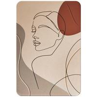 Akustick panel Hnedá/béžová - hnědá/béžová, textil (60/90cm) - Premium Living