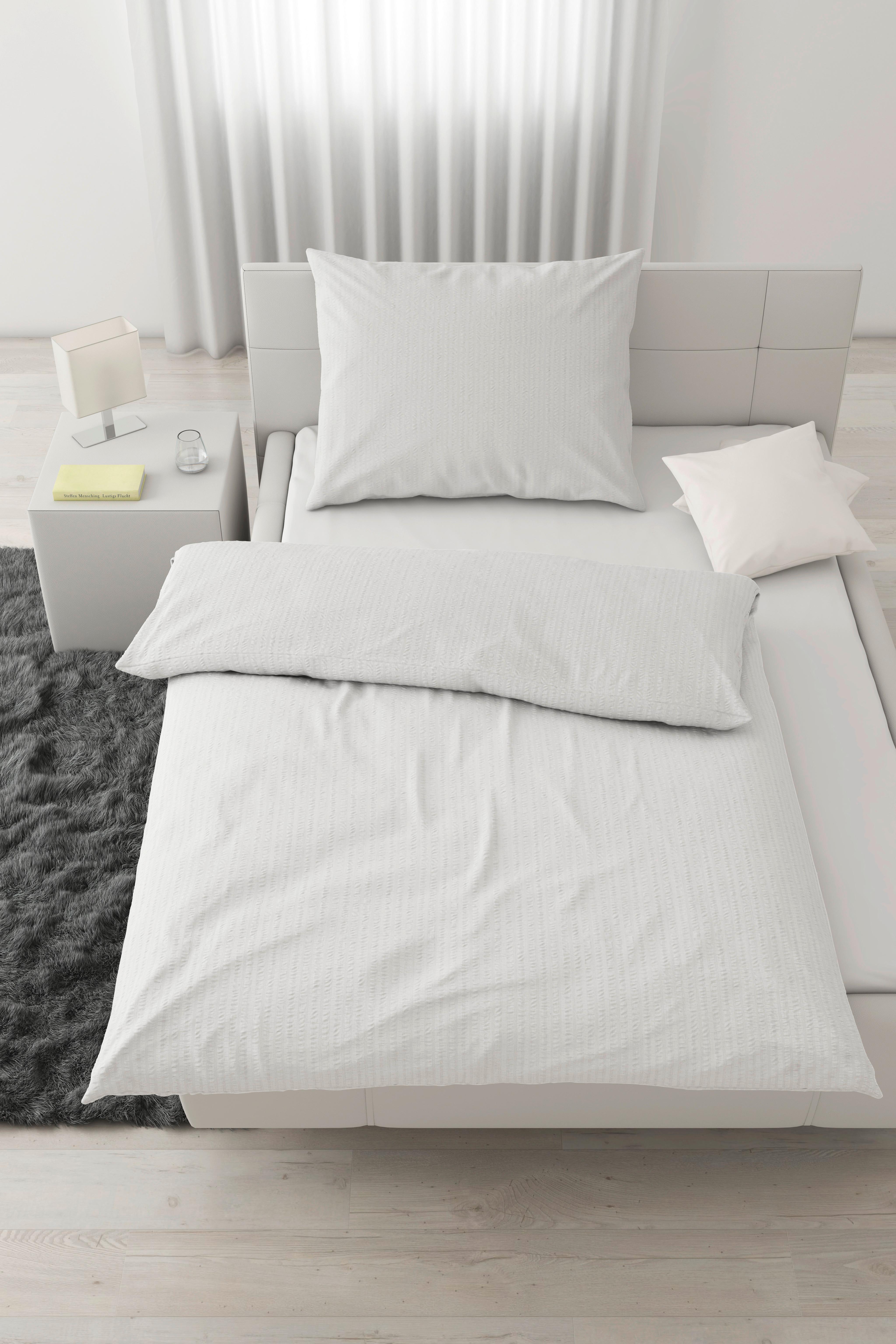 Posteľná Bielizeň Babs, 140/200cm, Biela - biela, Moderný, textil (140/200cm) - Modern Living