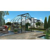 Gewächshausbausatz Diana 6700 Esg3mm, Schwarz Set - Schwarz, Basics, Kunststoff/Metall (263,5/254,5/258cm)