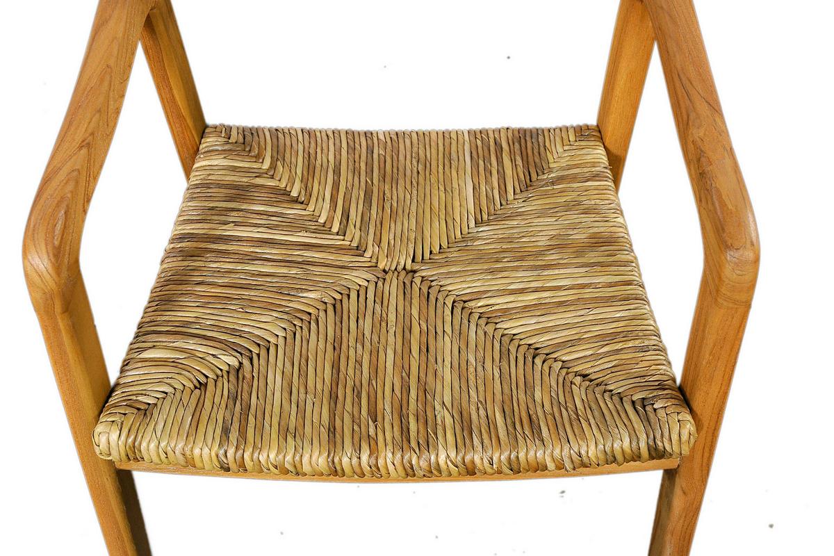 ARMLEHNSTUHL Naturfarben B: 55cm - Naturfarben, MODERN, Holz (55/75/58cm) - MID.YOU