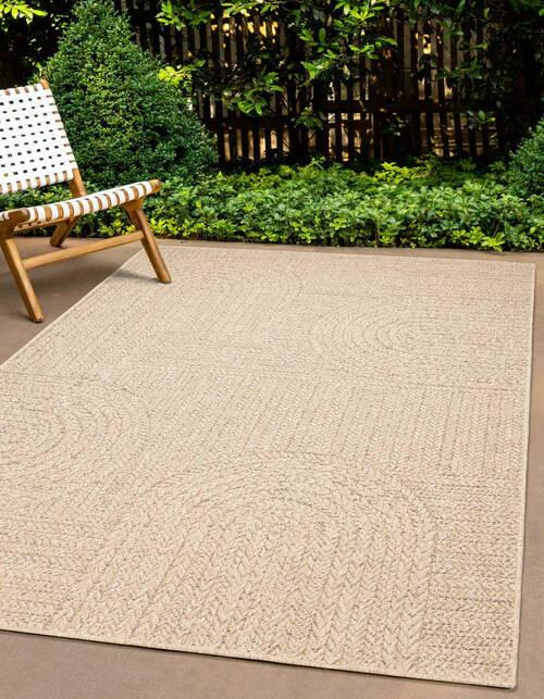 Outdoorteppich Kenzy - Naturfarben, KONVENTIONELL, Textil (80/150cm)