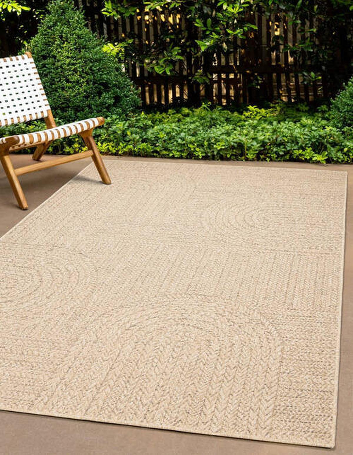 Outdoor-Teppich Kenzy Natur 240x340 cm, In- & Outdoor - Naturfarben, KONVENTIONELL, Textil (240/340cm)