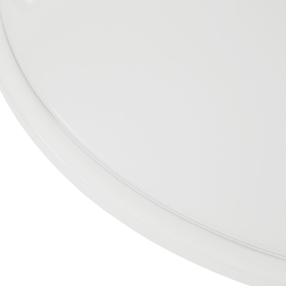 Stropní LED svítidlo Ross Ø 68cm, 30 Watt - bílá/opál, Romantický / Rustikální, kov/plast (68/8cm) - Premium Living