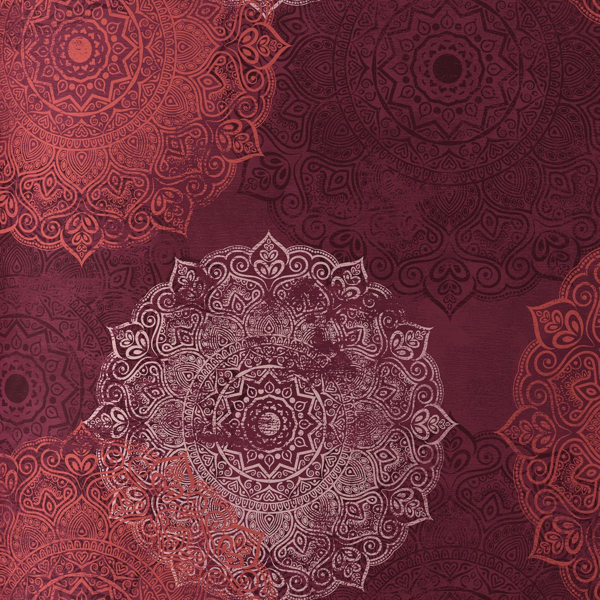Ágyneműhuzat-garnitúra Linda - piros, Romantik / Landhaus, textil - James Wood