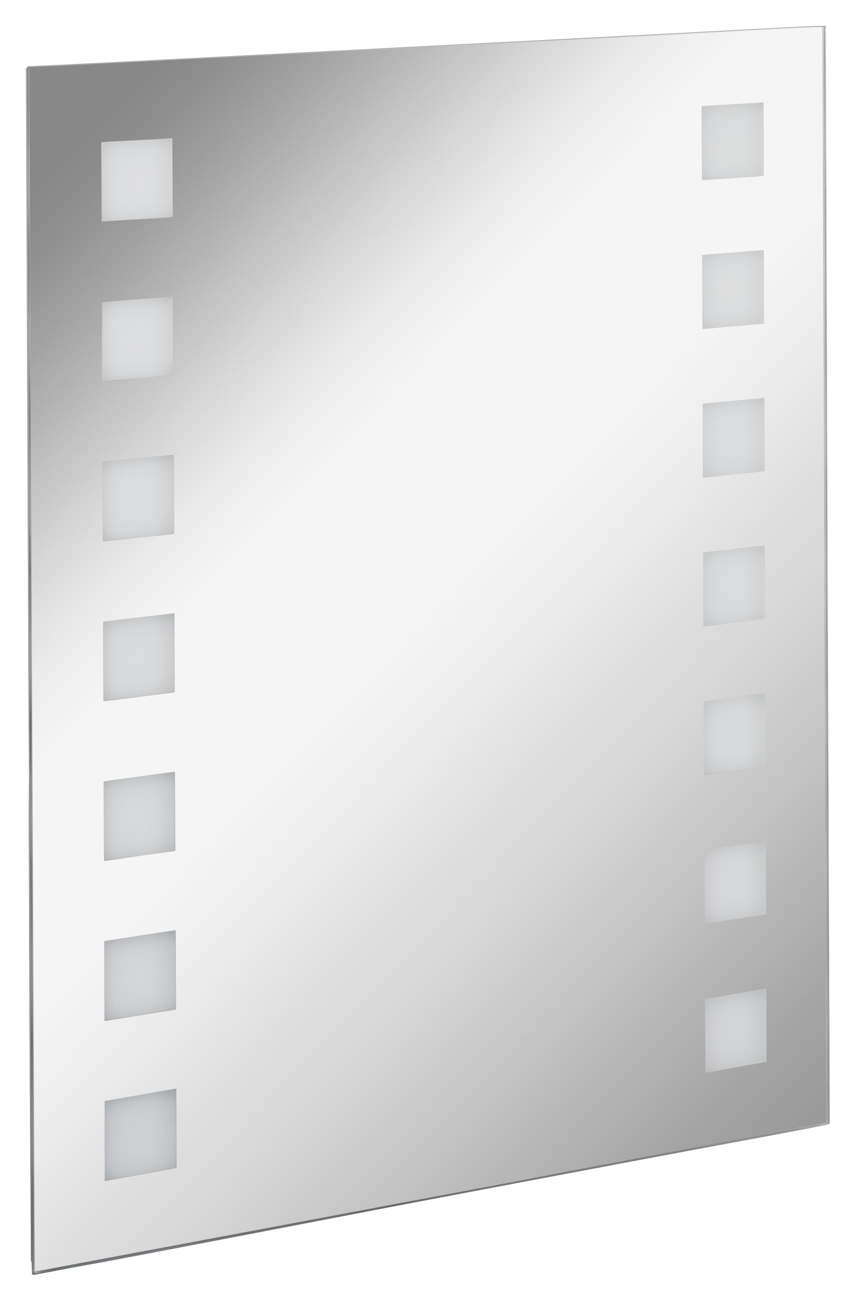 Wandspiegel Karo B: 60 cm - Basics, Glas (60/75/2cm) - Fackelmann