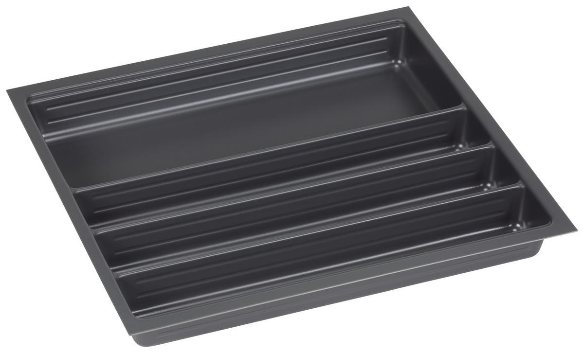 Küchenblock Ip120 Grau/Weiß B: 310 cm - Eichefarben/Weiß, Trend, Holzwerkstoff (310cm) - Impuls