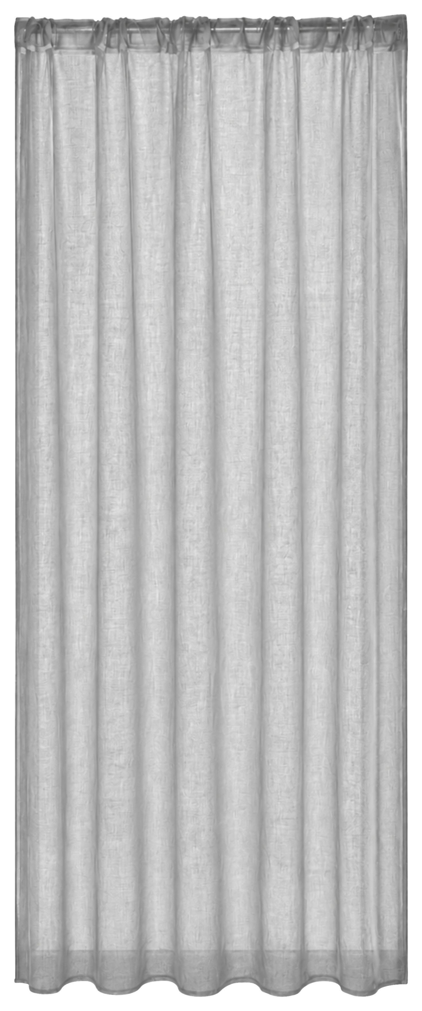 Készfüggöny Dolly Kb. 140/245cm - sötétszürke, Konventionell, textil (140/245cm) - Ondega