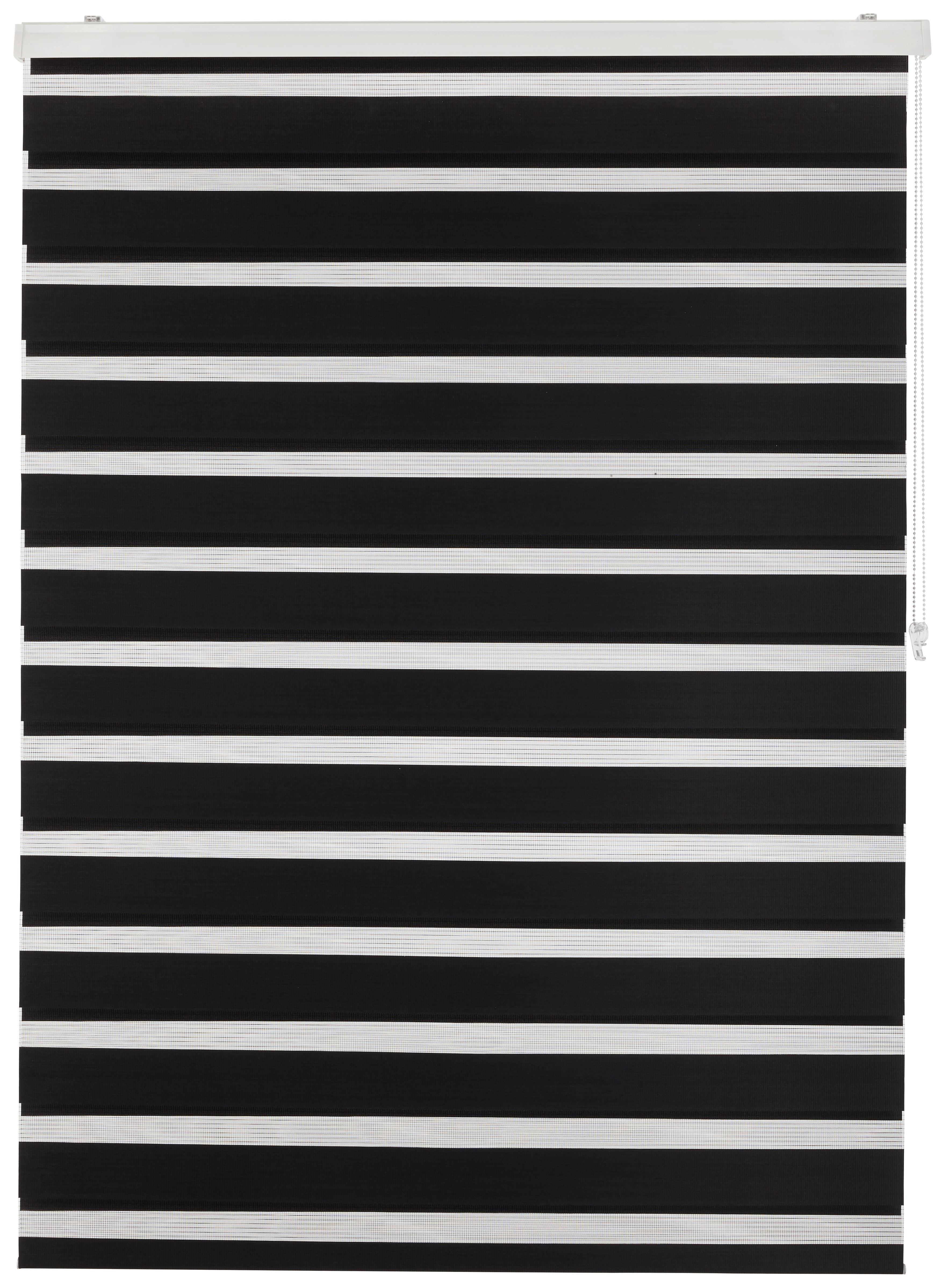 DUÁLNÍ ROLETA THOMAS - černá, textil/plast (120/160cm) - Premium Living