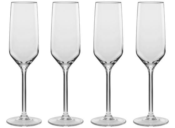 Kelchglas-Set Iskandar, ca. 220ml, 4 Stück - Klar, MODERN, Glas (0,22l) - Luca Bessoni Kelchglas-Set Iskandar, ca. 220ml, 4 Stück - Klar, MODERN, Glas (0,22l) - Luca Bessoni