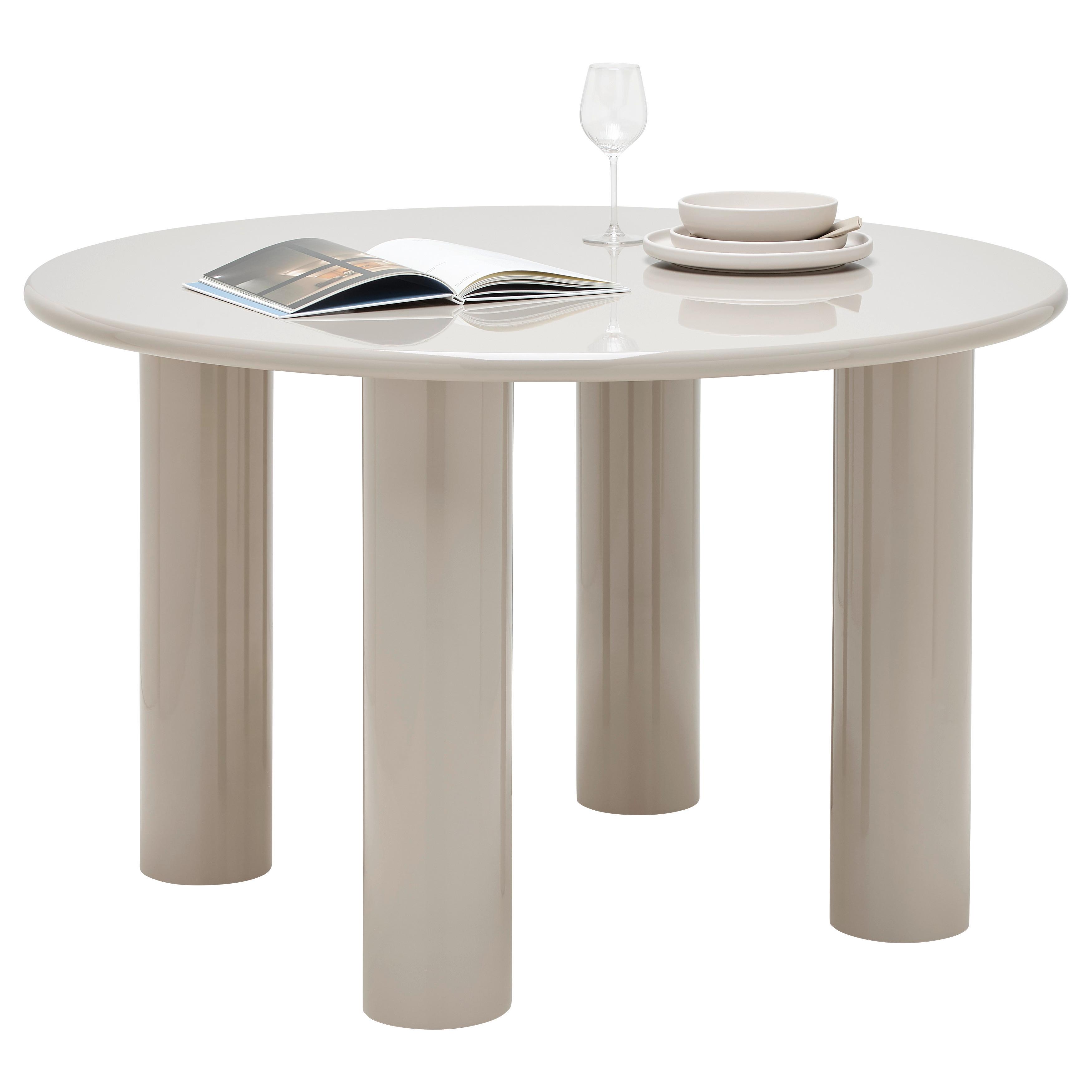 JEDÁLENSKÝ STÔL NORA -TREND- - kašmírová, Modern, kompozitné drevo (120/76/120cm) - Mömax