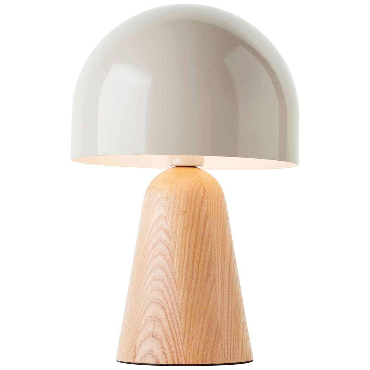 Tischleuchte 94702/70 Nalam - Natur, Holz/Metall (20/31cm) - Brilliant