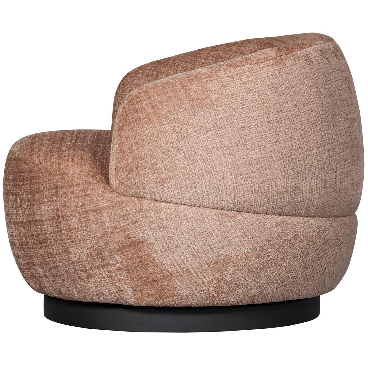 Sessel Woolly Sandfarben B: 84 Cm - Sandfarben/Schwarz, Design, Textil (84/71/88cm) - Livetastic