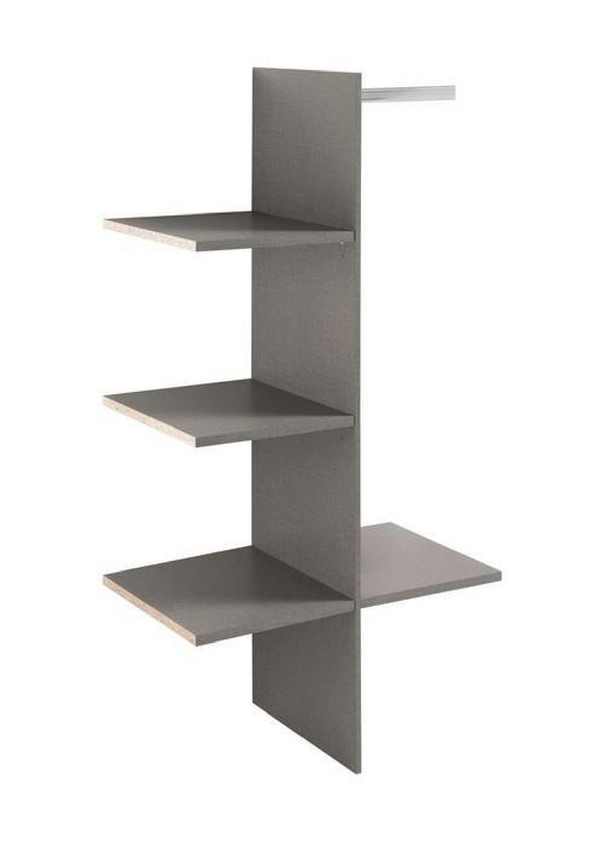 Belső Elosztás Alicante - szürke, Basics, faalapú anyag (82,7/158/47,7cm)