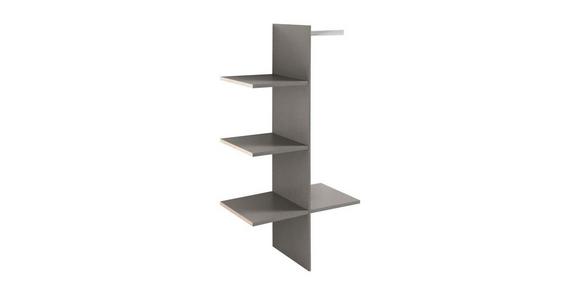 Inneneinteilung Kleiderschrank Alicante Twist Dekor - Grau, Basics, Holzwerkstoff (82,7/158/47,7cm) - Luca Bessoni