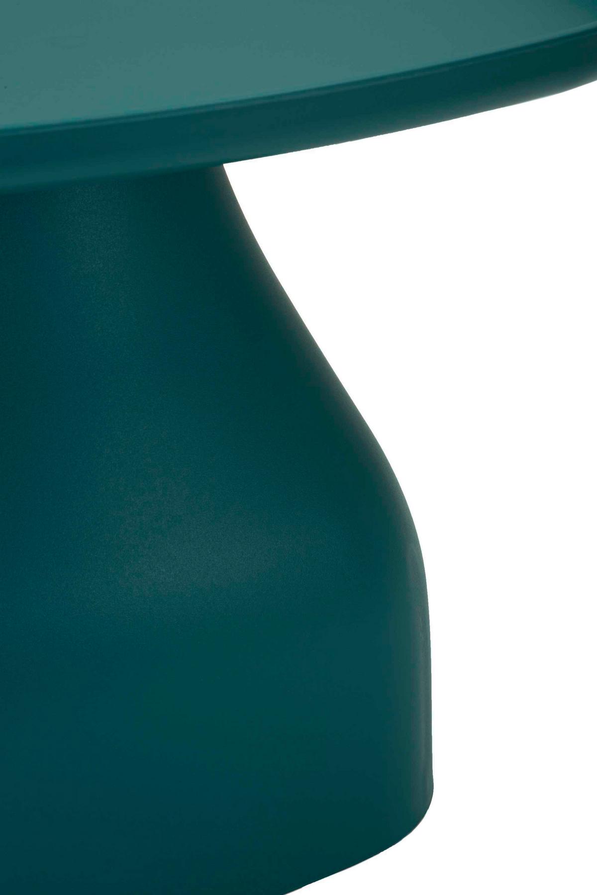 Couchtisch Gea Table Blau B: 48 Cm - Blau, Basics, Kunststoff (48/38/48cm)